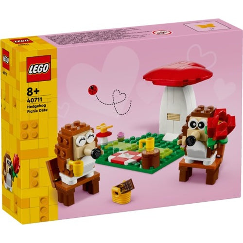 Kocke Lego Iconic: Ježki na pikniku (40711), 166 kosov, od 8. let