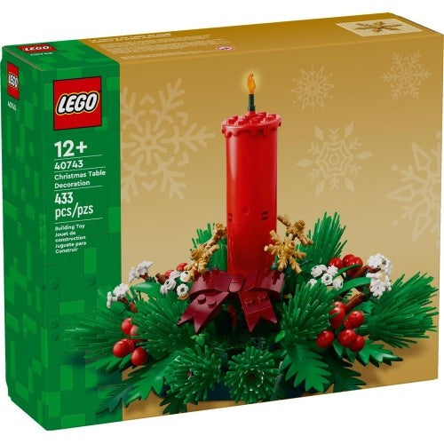 Kocke Lego Icons božični aranžma 40743, 433 kock, od 12. let
