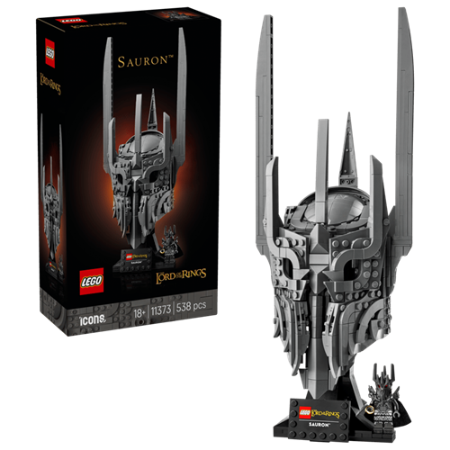 Kocke Lego Icons Gospodar prstanov: Sauronova čelada, 538 kos, od 18. let (11373)