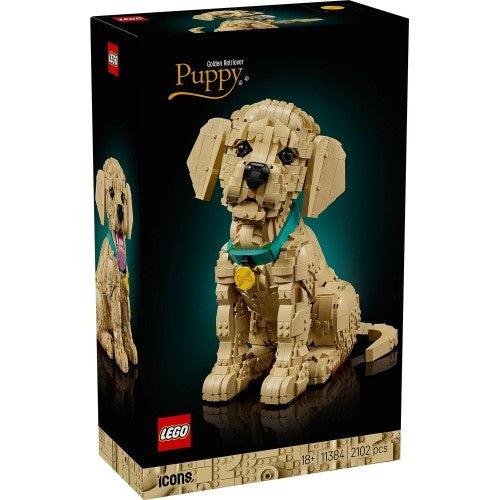 Kocke Lego Icons: Mladiček zlatega prenašalca, 2102 kos, od 18. let (11384)