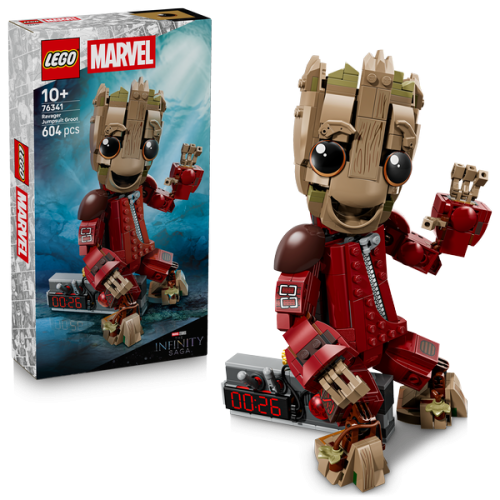 Kocke  Lego Marvel Super Heroes Groot v obleki Ravagerja, 604 kock, od 10. let (76341)