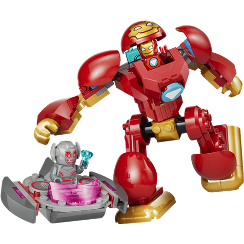 Kocke Lego Marvel Super Heroes Ultron proti Iron Manu, 96 kos, od 4. let (11209)