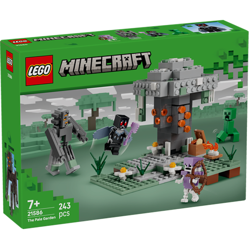 Mattoncini Lego Minecraft Pale Garden, 243 pezzi, dai 7 anni in su 21586