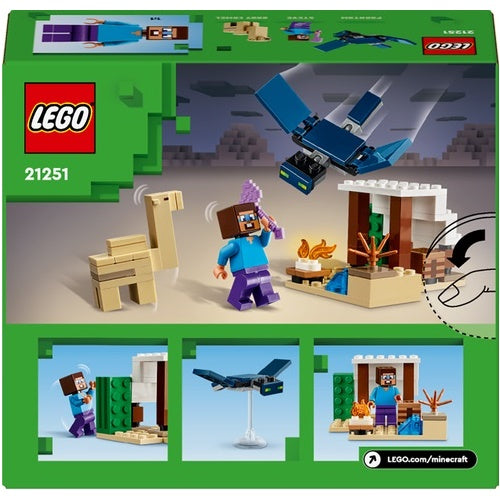 Kocke Lego® Minecraft®: Stevova puščavska odprava (21251)