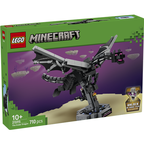 Kocke Lego Minecraft: Zmaj Ender, 710 kos, od 10. let (21595)