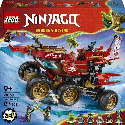 Kocke Lego Ninjago: Puščavski mornar, 1214 kos, od 9. let (71869)