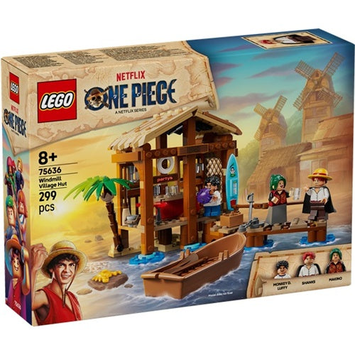 Lego One Piece: Windmill Village Cottage (75636), 299 mattoncini, dagli 8 anni in su