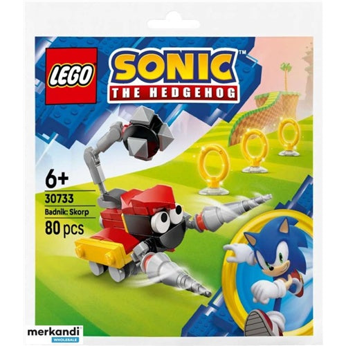 Kocke Lego Sonic the Hedgehog Badnik: Škorpijon, 80 kos, od 6. let (30733)