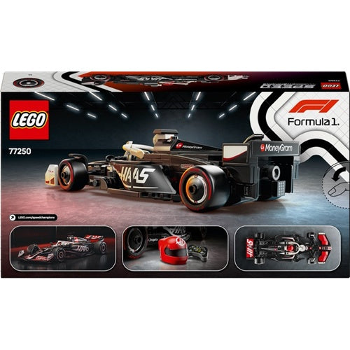Kocke Lego Speed Champions: Dirkalni avtomobil MoneyGram Haas F1® Team VF-24 (77250)