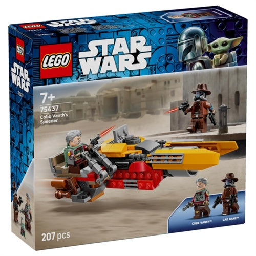Kocke Lego Star Wars Cobb Vanths Speeder, 207 kock, od 7. let (75437)