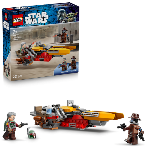 Kocke Lego Star Wars Cobb Vanths Speeder, 207 kock, od 7. let (75437)