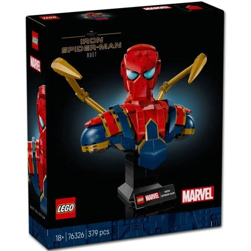 Kocke Lego Super Heroes: Doprsni Iron Spider-Man (76326), 379 kock, od 18. let