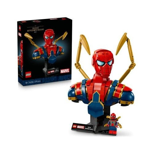Kocke Lego Super Heroes: Doprsni Iron Spider-Man (76326), 379 kock, od 18. let