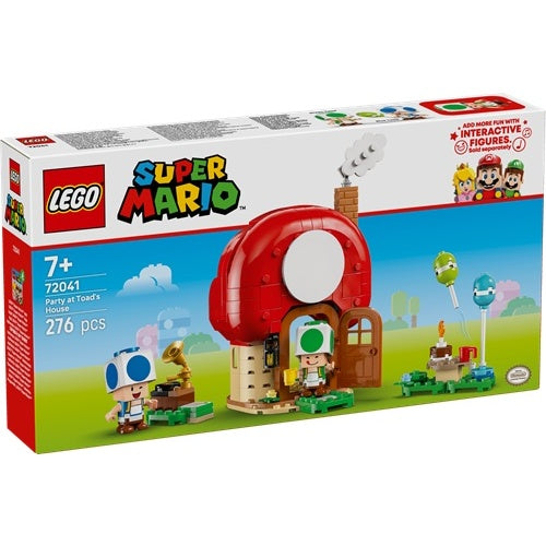Kocke Lego Super Mario Kart: Zabava v hiši krastače (72041), 276 kock, od 7. let