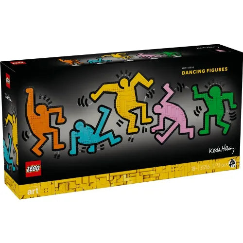 Kocke Lego Art Keith Haring - Plesne figure (31216)
