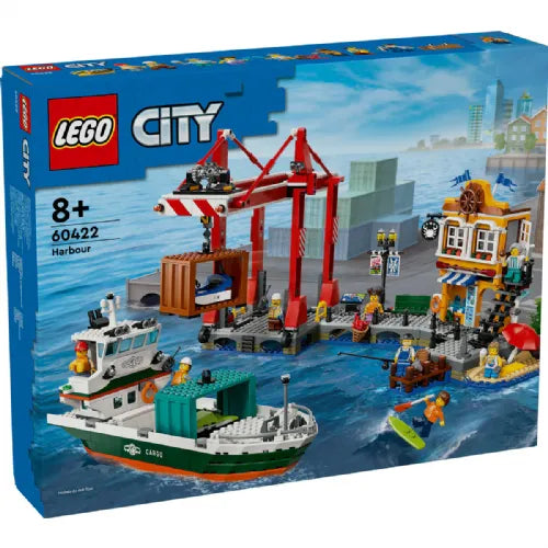 Kocke Lego City: Obmorska luka s tovorno ladjo (60422)