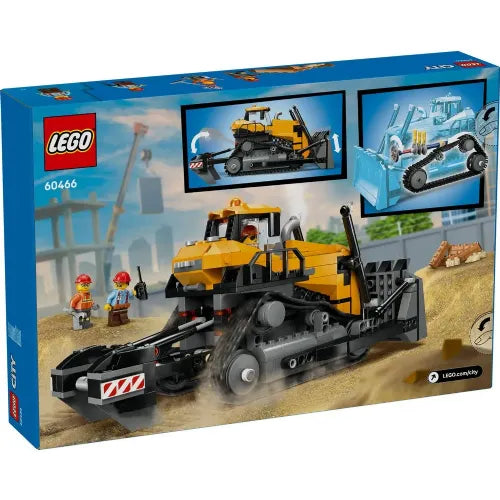 Kocke Lego City Rumen buldožer s čelnim nakladalnikom (60466)
