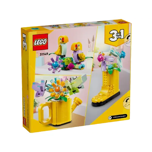 Kocke Lego® Creator 3in1: Rože v zalivalki (31149)