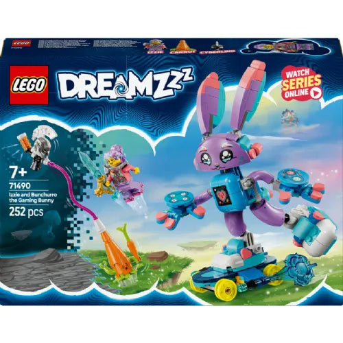 Kocke Lego Dreamzzz: Izzie in igričarski zajček Bunchurro (71490)