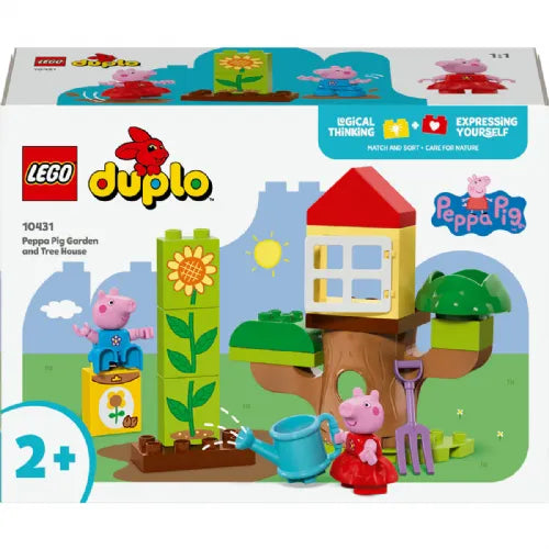 Kocke Lego Duplo Peppa Pig: Pujsa Pepa na vrtu z drevesno hišico (10431)