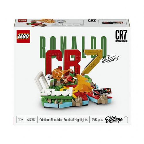 Bricks Lego Editions: Cristiano Ronaldo, 490 pcs, from 10 years (43012)