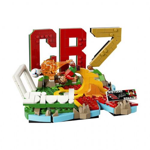 Mattoncini Lego Editions: Cristiano Ronaldo, 490 pezzi, dai 10 anni in su (43012)