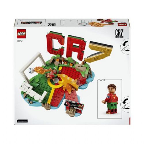 Mattoncini Lego Editions: Cristiano Ronaldo, 490 pezzi, dai 10 anni in su (43012)