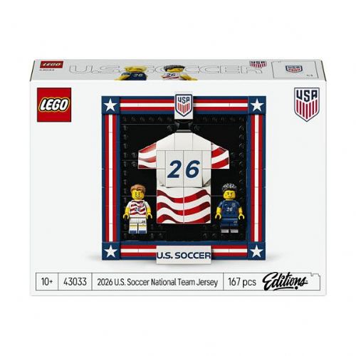 LEGO Editions US Football Team Jersey 2026, ab 10 Jahren, 167 Teile