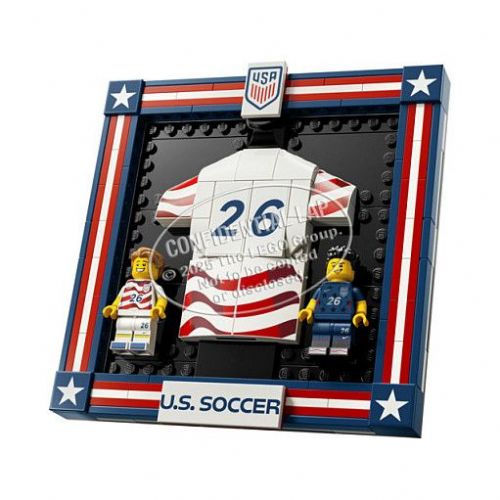 LEGO Editions US Football Team Jersey 2026, ab 10 Jahren, 167 Teile