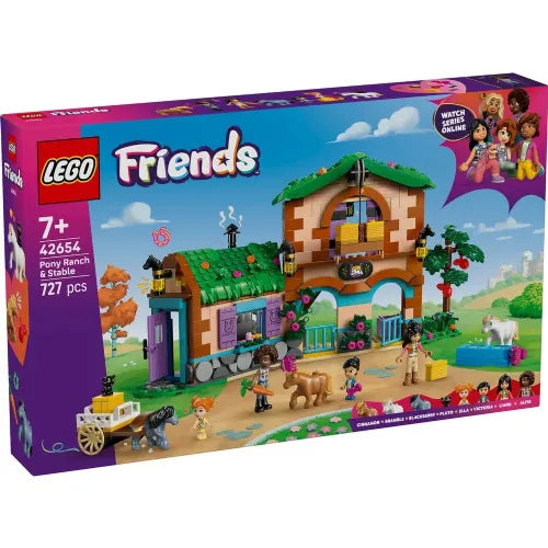 Lego Friends: Ranch e stalla dei pony (42654)