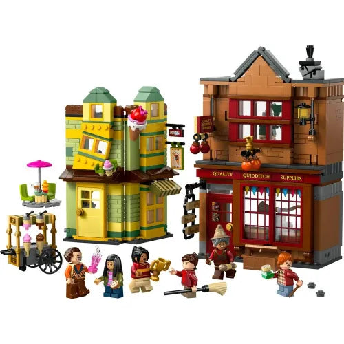 Kocke Lego Harry Potter: Kakovostne potrebščine za Quidditch in Fortescuejeva sladoledarna (76452)