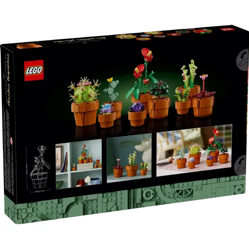 Kocke Lego® Icons™ Botanical Collection: Drobne rastline (10329)