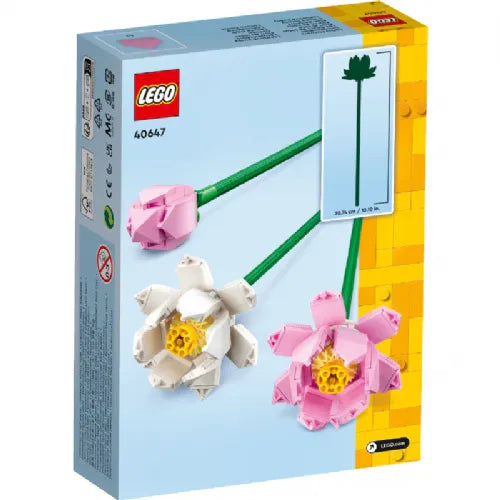 Kocke Lego® Icons™ Botanical Collection: Lotusovi cvetovi (40647)