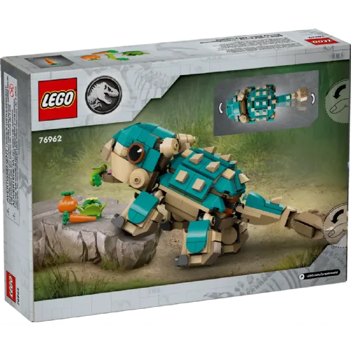 Kocke Lego Jurassic World: Mladička Bumpi: ankilozavrka (76962)