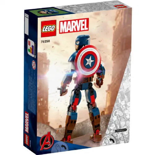 Kocke Lego ® Marvel Konstrukcijska figura Stotnik Amerika (76258) 11904792