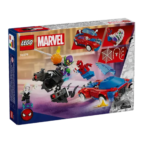 Kocke Lego® Marvel Spider-Manov dirkalnik in Venomiziran Green Goblin (76279)
