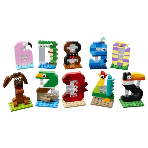 Kocke Lego: Sezonske rojstnodnevne številke, 281 kos, od 6. let (40807)