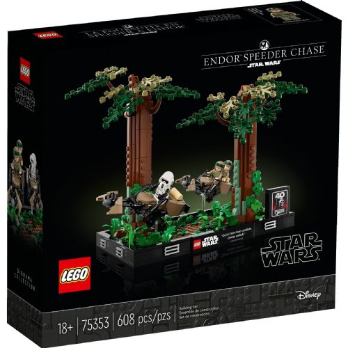 Kocke Lego® Star Wars™: Diorama Lov z dirkalniki na Endorju™ (75353)