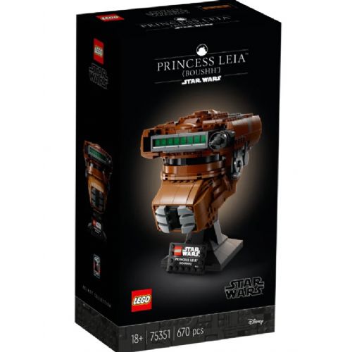 Kocke Lego® Star Wars™: Čelada Princess Leia™ (Boushh™) (75351)