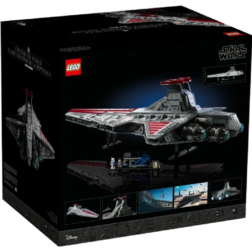 Kocke Lego® Star Wars™ Republiška napadalna križarka razreda Venator (75367)