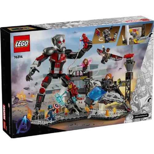Kocke Lego Super Heroes: Stotnik Amerika: Državljanska vojna, akcijska bitka (76314)