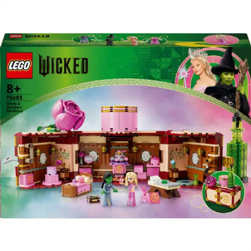 Kocke Lego® Wicked: Glindina in Elphabina spalnica (75683)