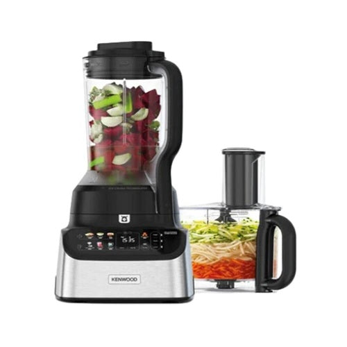 Kompaktni kuhinjski robot Kenwood MultiPro OneTouch (srebrn/črn, 1000 W, vgrajena tehtnica, nastavek za mešanje)