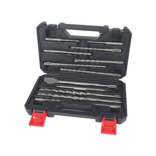 Einhell SDS Plus chisel and drill bit set, 12 pieces (in case)