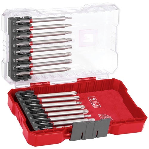 KWB socket/bit/drill bit set in M-case, 16-piece (extra long, 90 mm)