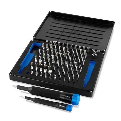 iFixit Manta Bit Set (Black/Blue, 114 Pieces)