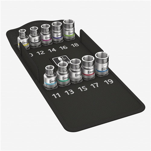 Wera Zyklop 8790 HMC HF 1 bit set (with holder, color-coded)