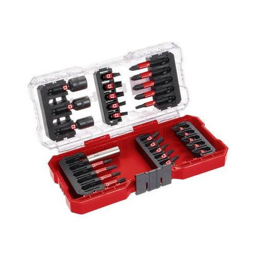KWB S-CASE impact bit set with bit holder, 28-piece socket/bit/drill bit set