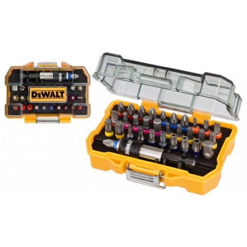 DeWalt DT7969 32-piece screwdriver bit set (including quick-change bit holder)