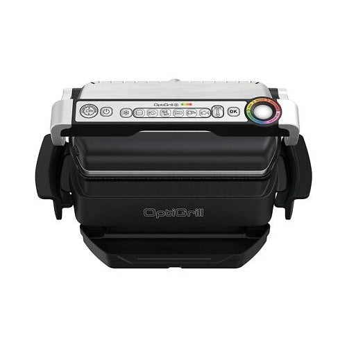 Kontaktni žar Tefal Optigrill + Snacking & Baking GC714D, 2000W, črna/srebrna